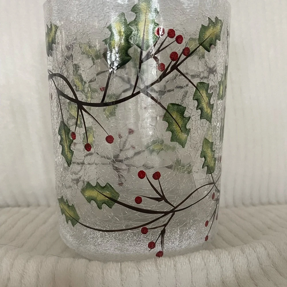Christmas hurricane candle holder - Picture 1 of 6
